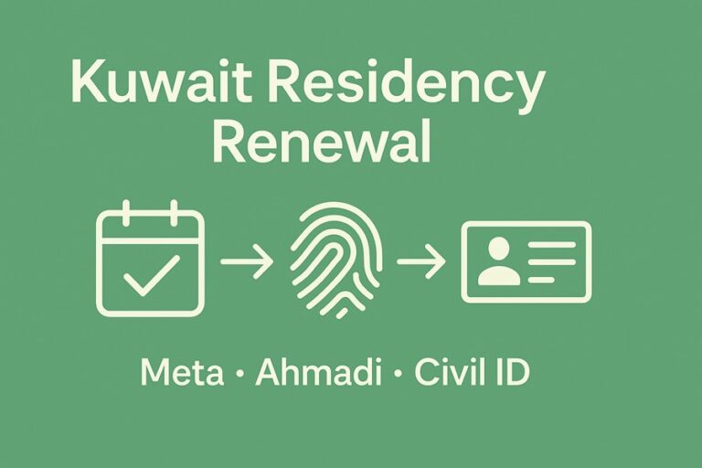Kuwait Residency Renewal