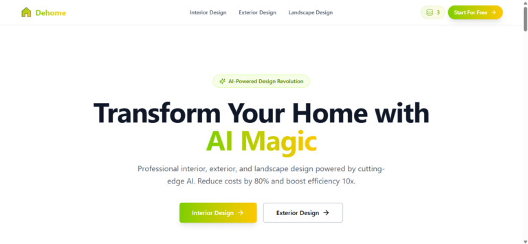 DeHome.ai and FloorDesign.ai as the New Essential Tools for Modern Homeowners